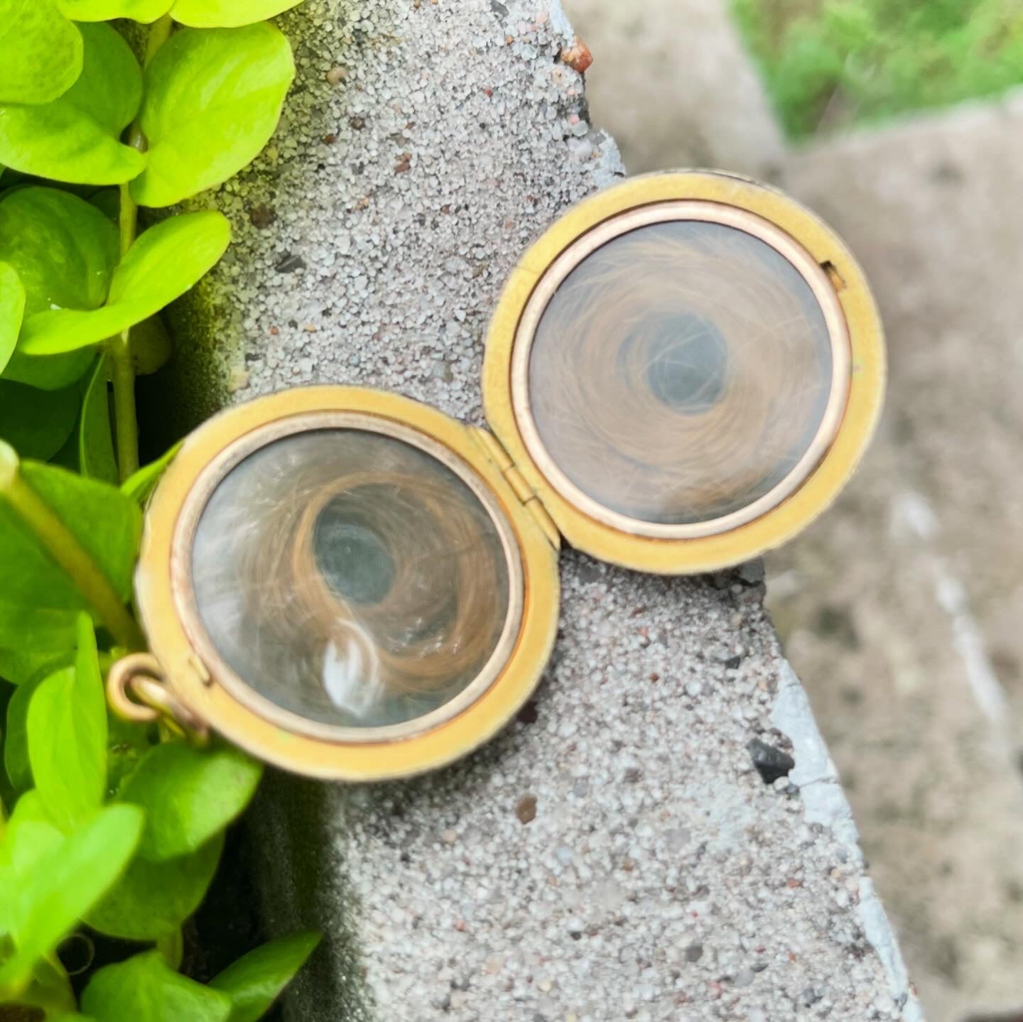 c. Early 20th Century Crescent Moon Locket