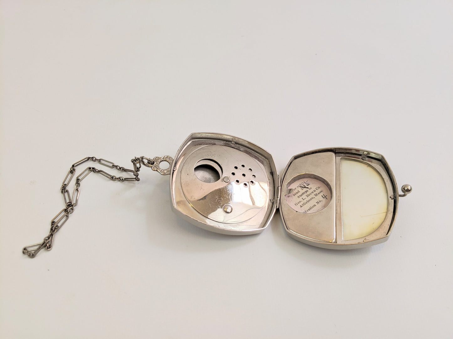 Art Deco Compact Wristlet
