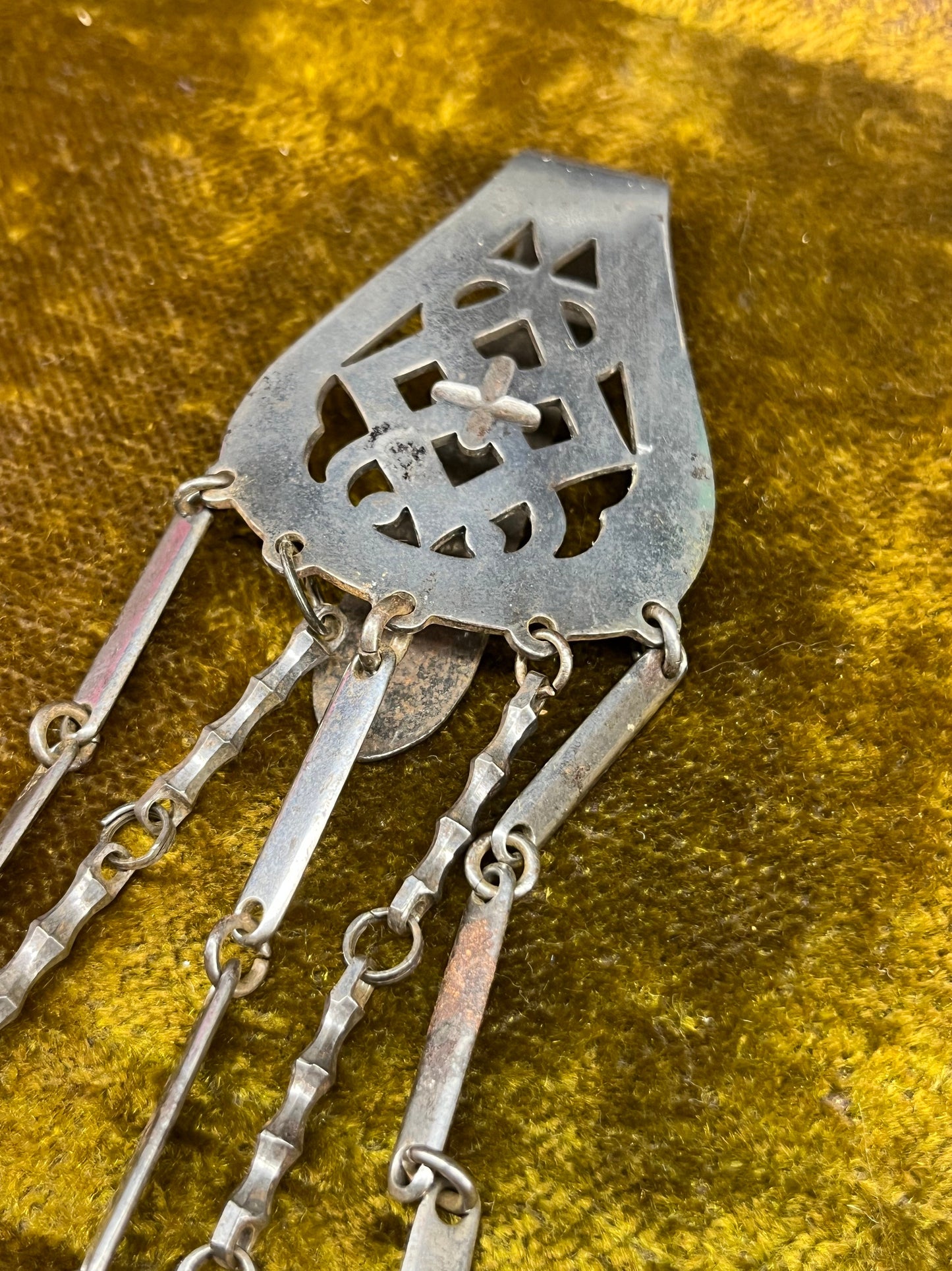 RESERVED - Georgian Steel Chatelaine