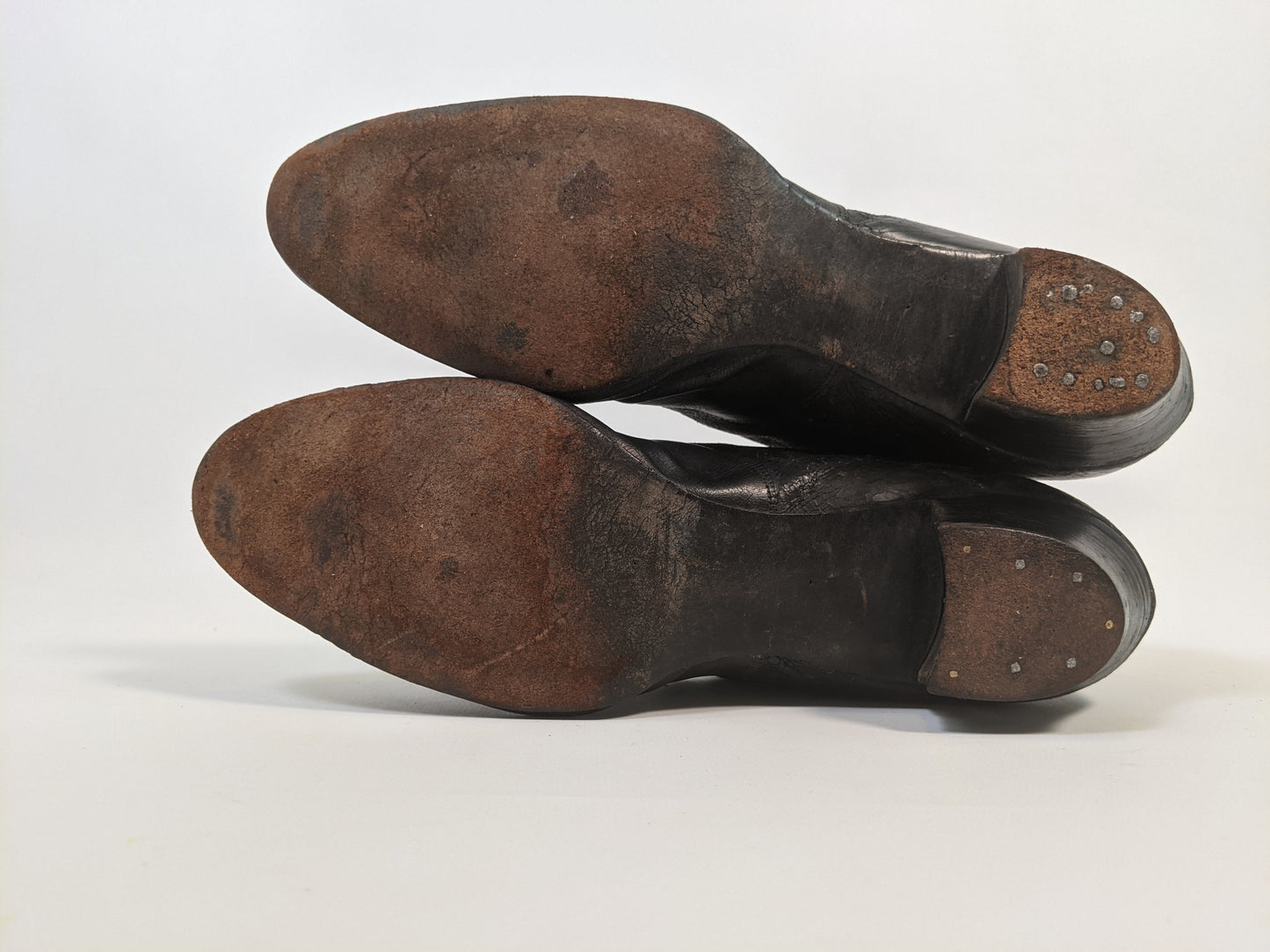 1890s "Sorosis" Side Button Boots | Approx Sz 8-8.5