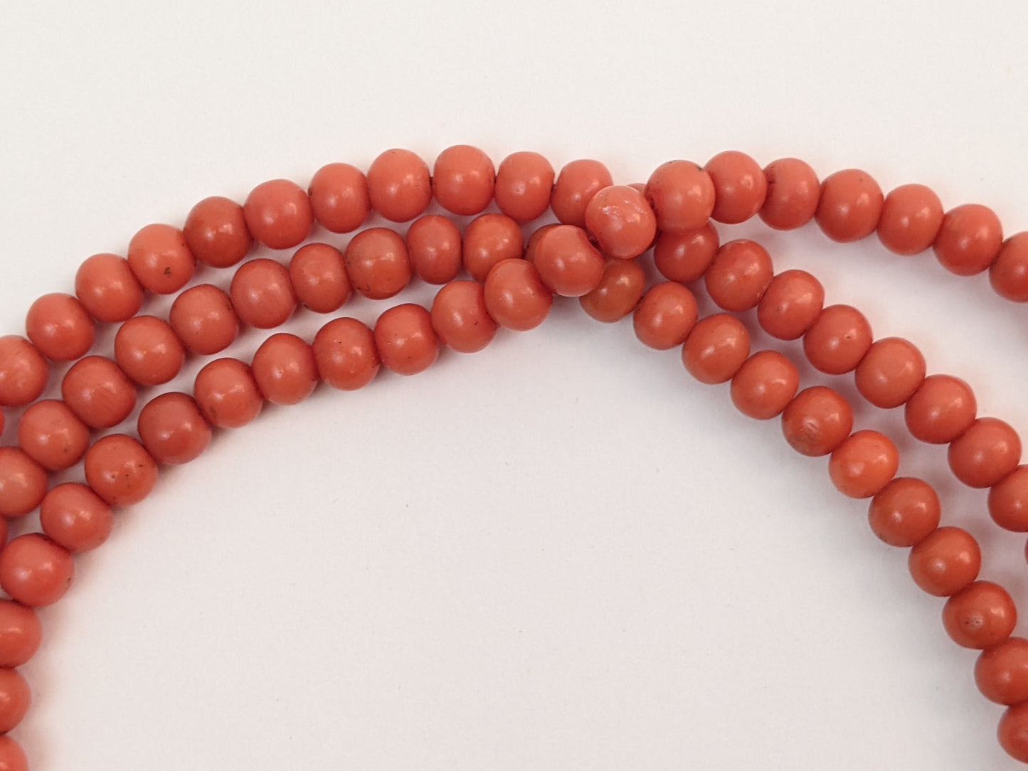 Coral Bead Bracelet C. 1890