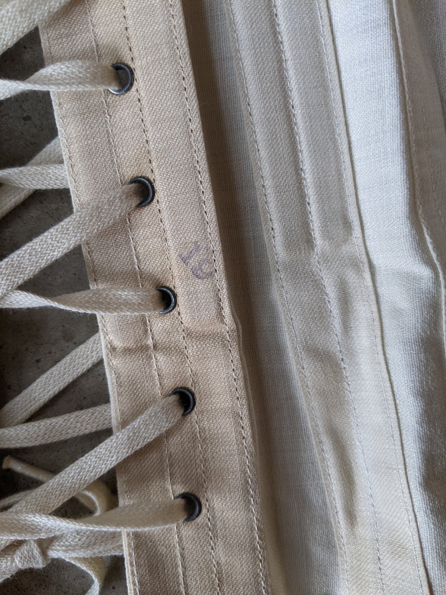 1910s Deadstock Corset - 19" - #1