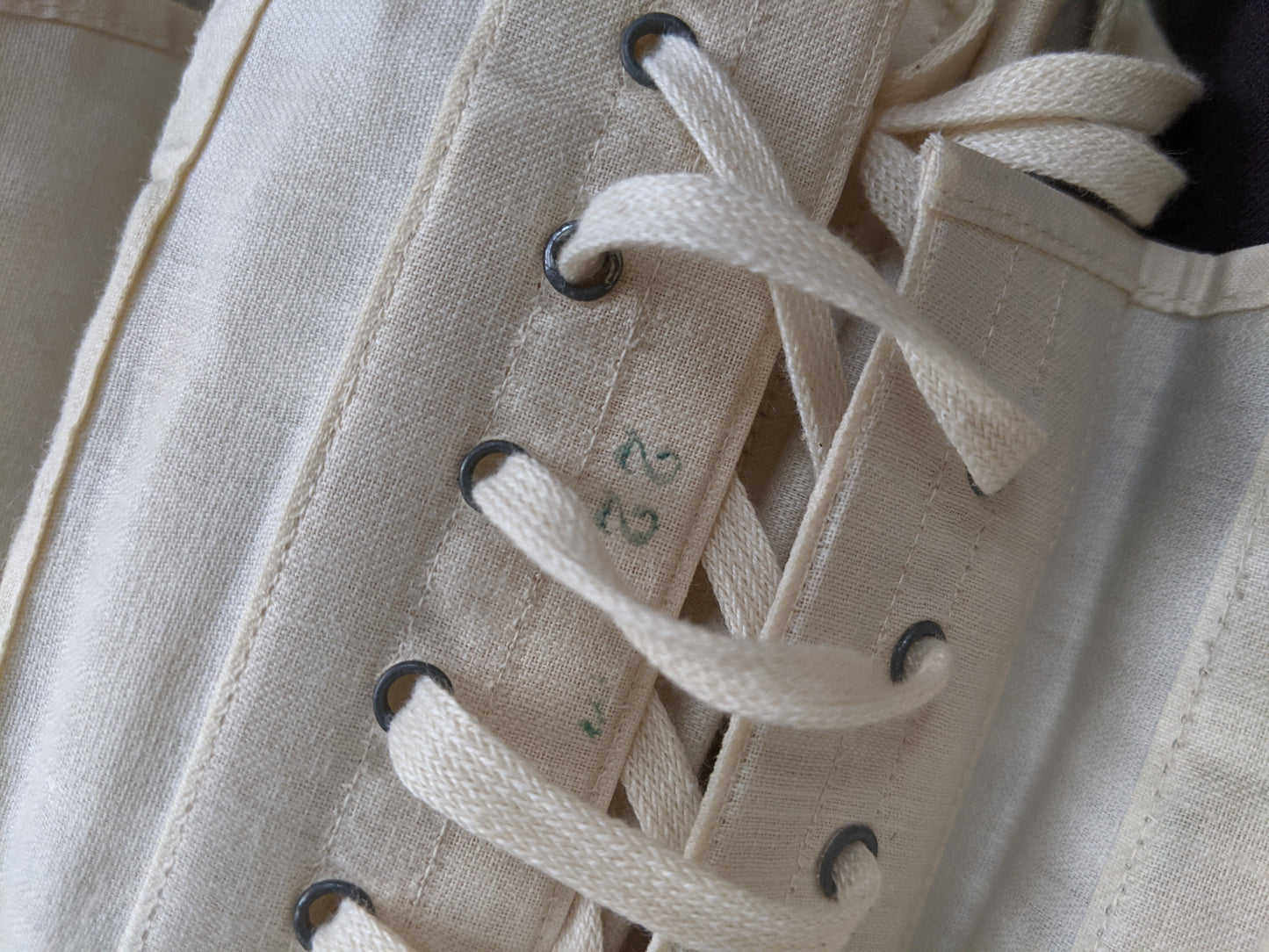 1910s Deadstock Corset - 22" - #6
