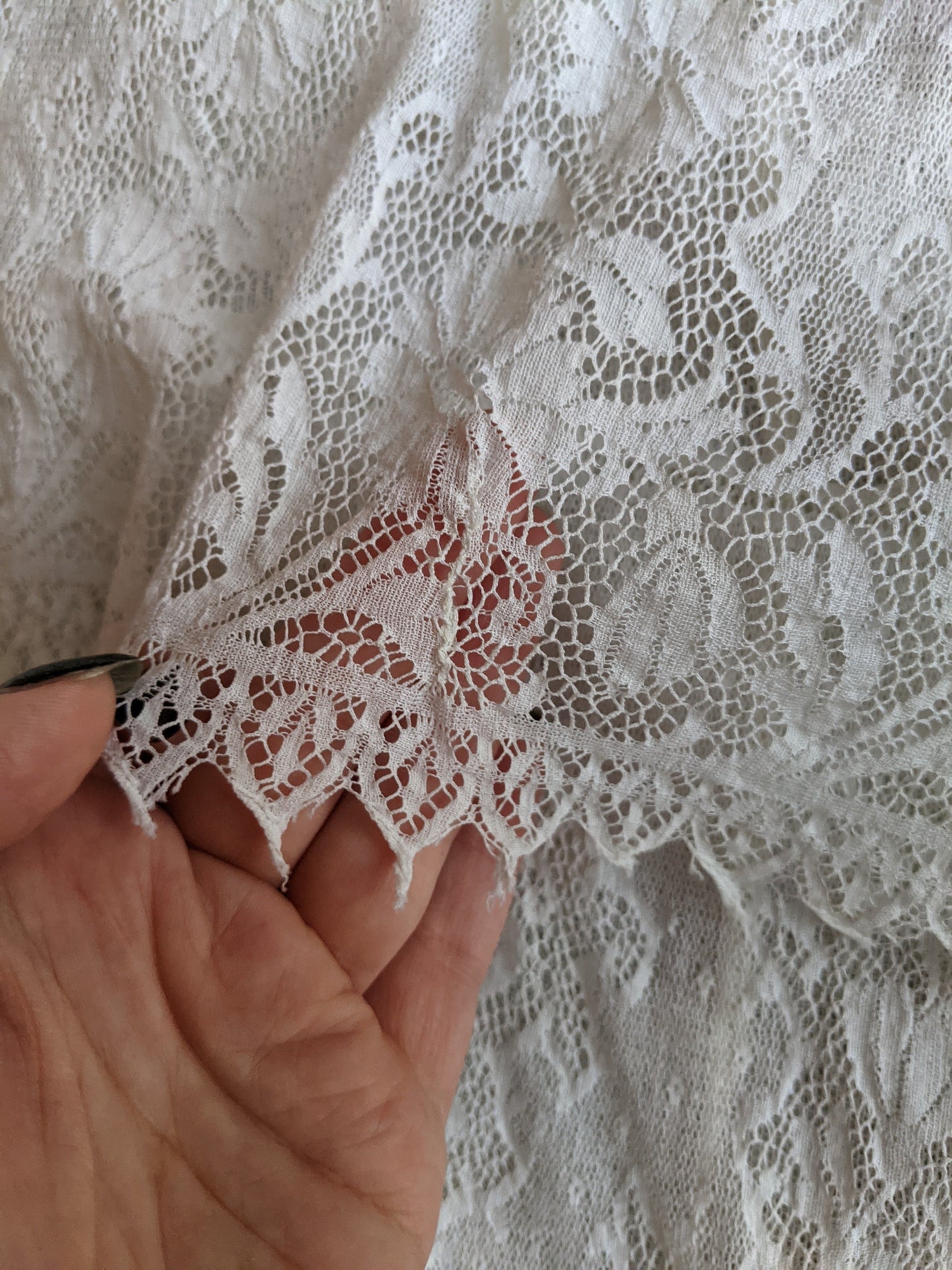 1910s Lace Dress