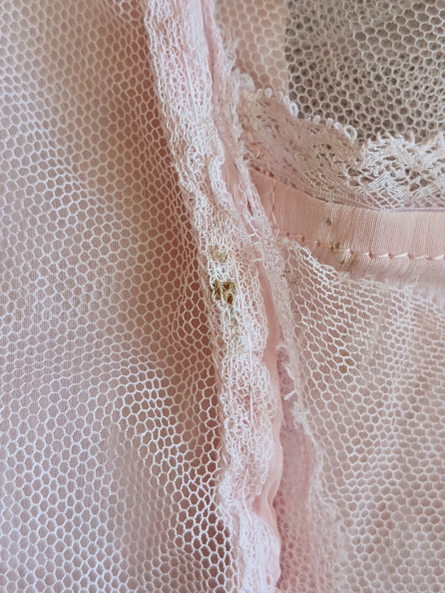 1910s Pink Cotton Dress