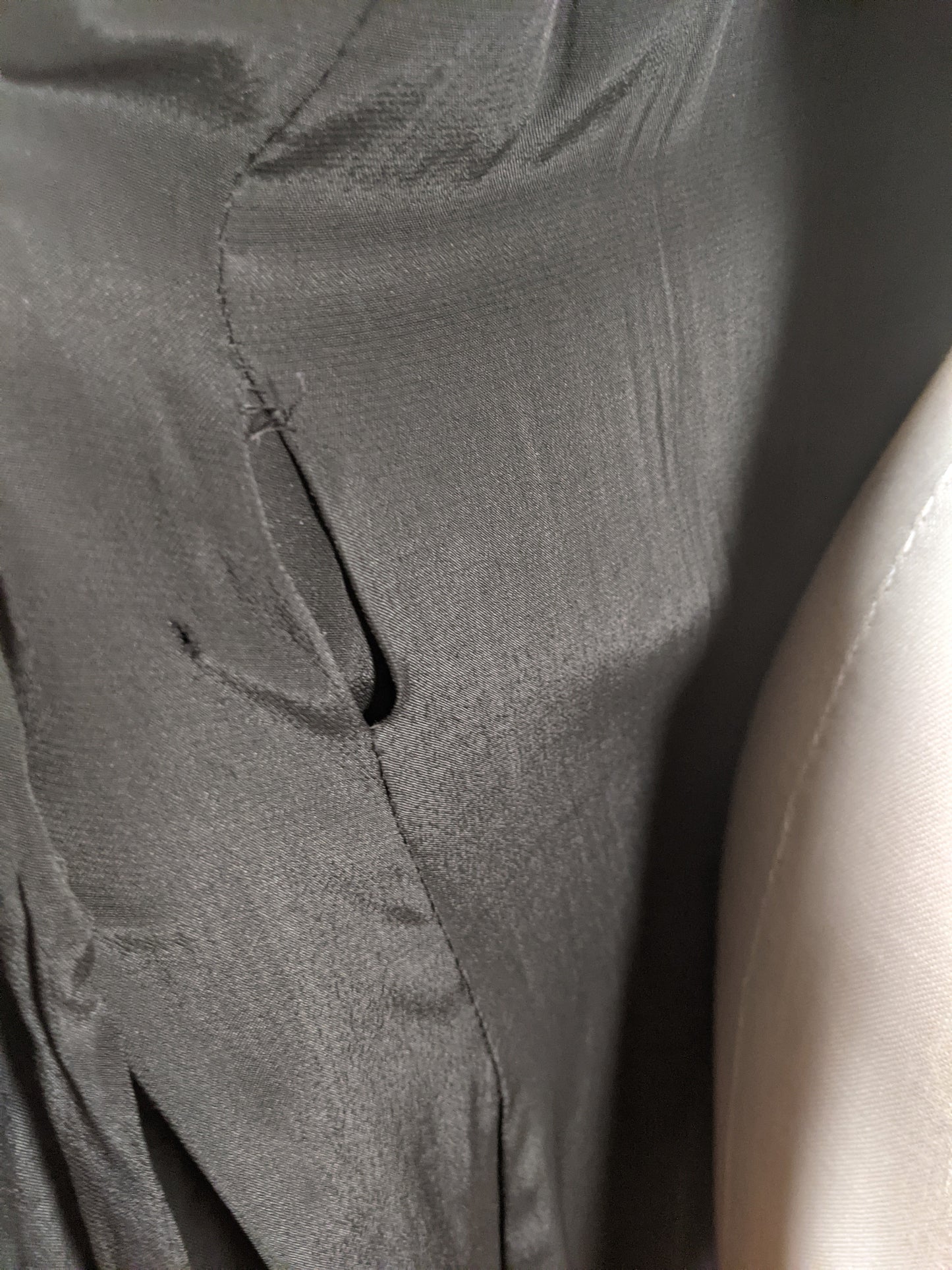 c. 1920s Black Silk Jacket