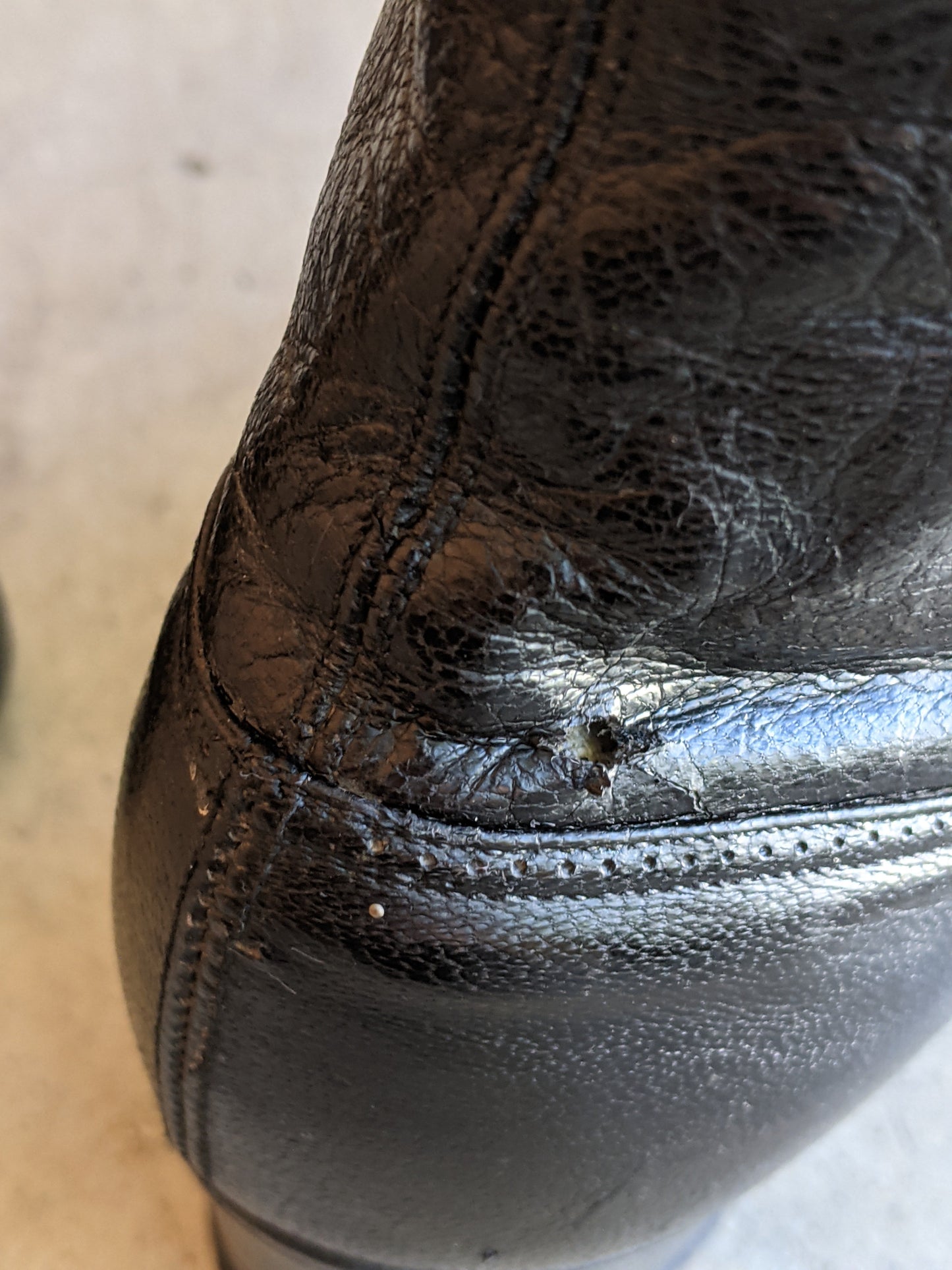 1910s-1920s Black Lace Up Boots | Sz 8