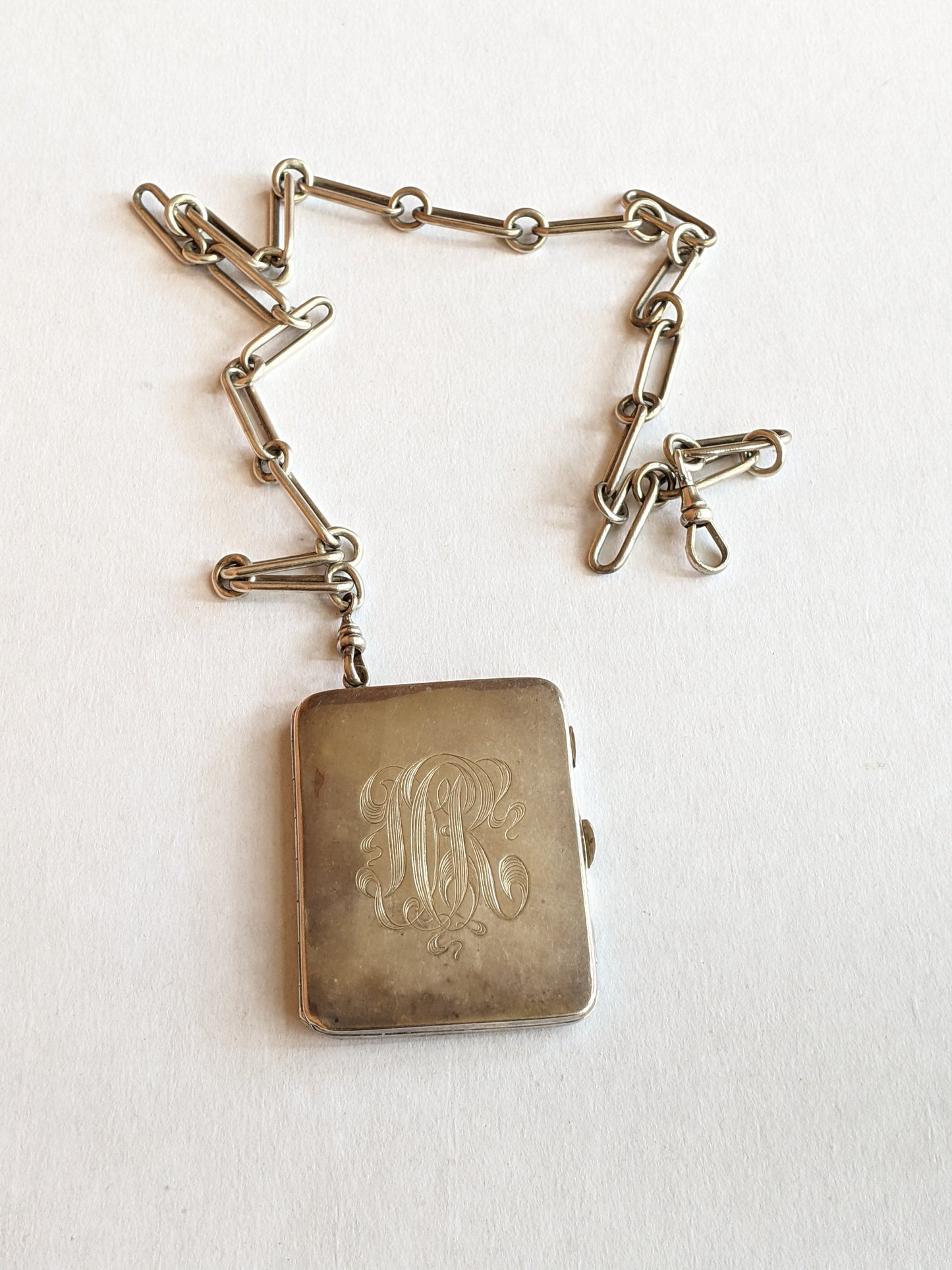 1900s-1910s Oversized Sterling Silver Locket