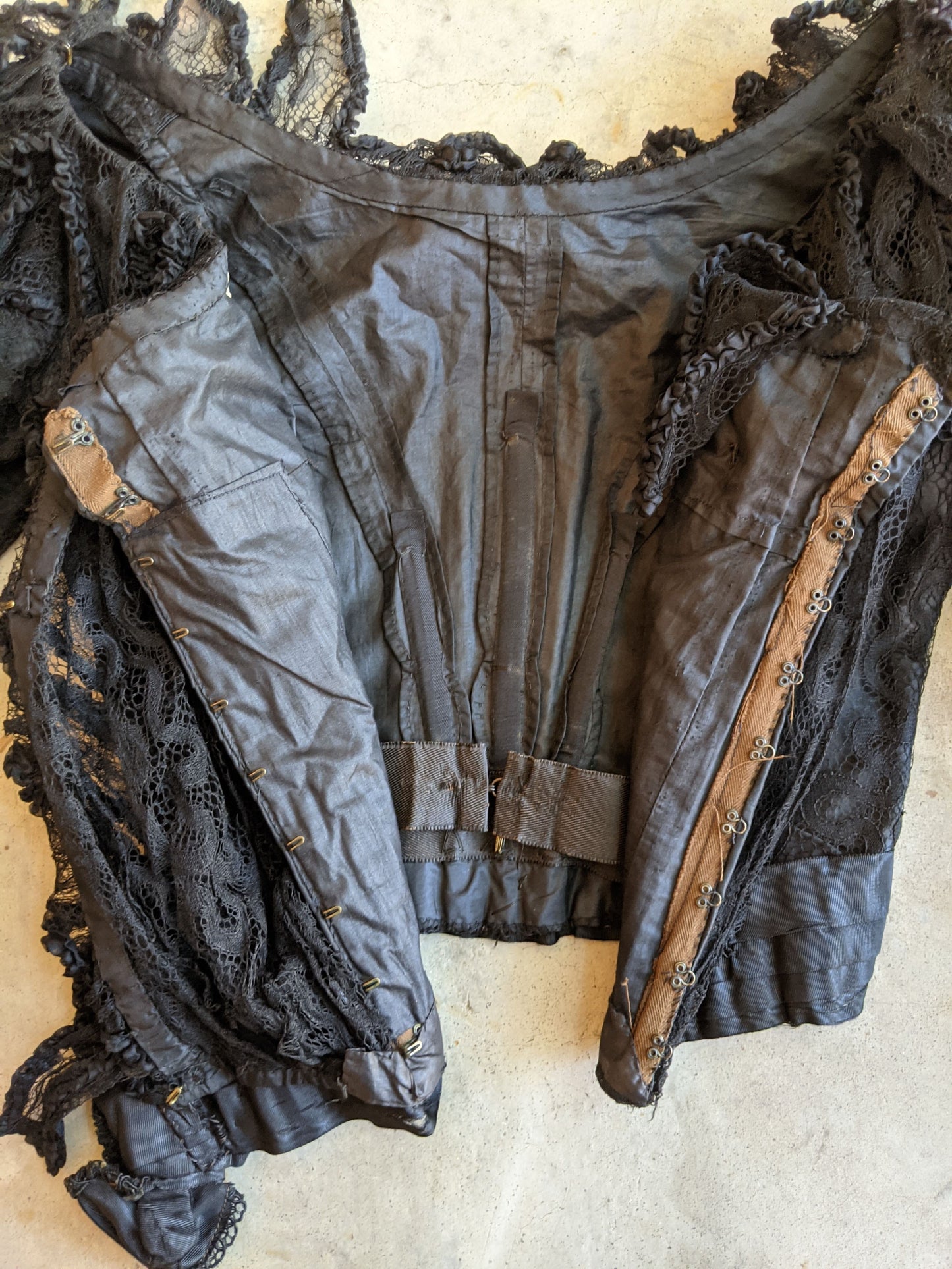 c. Turn of the Century Evening Bodice | Study + Display