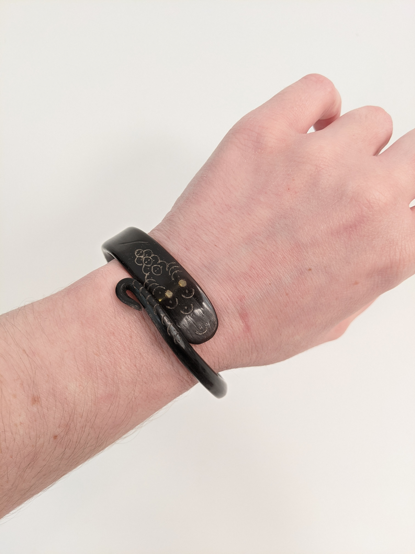 Victorian Horn Snake Bracelet