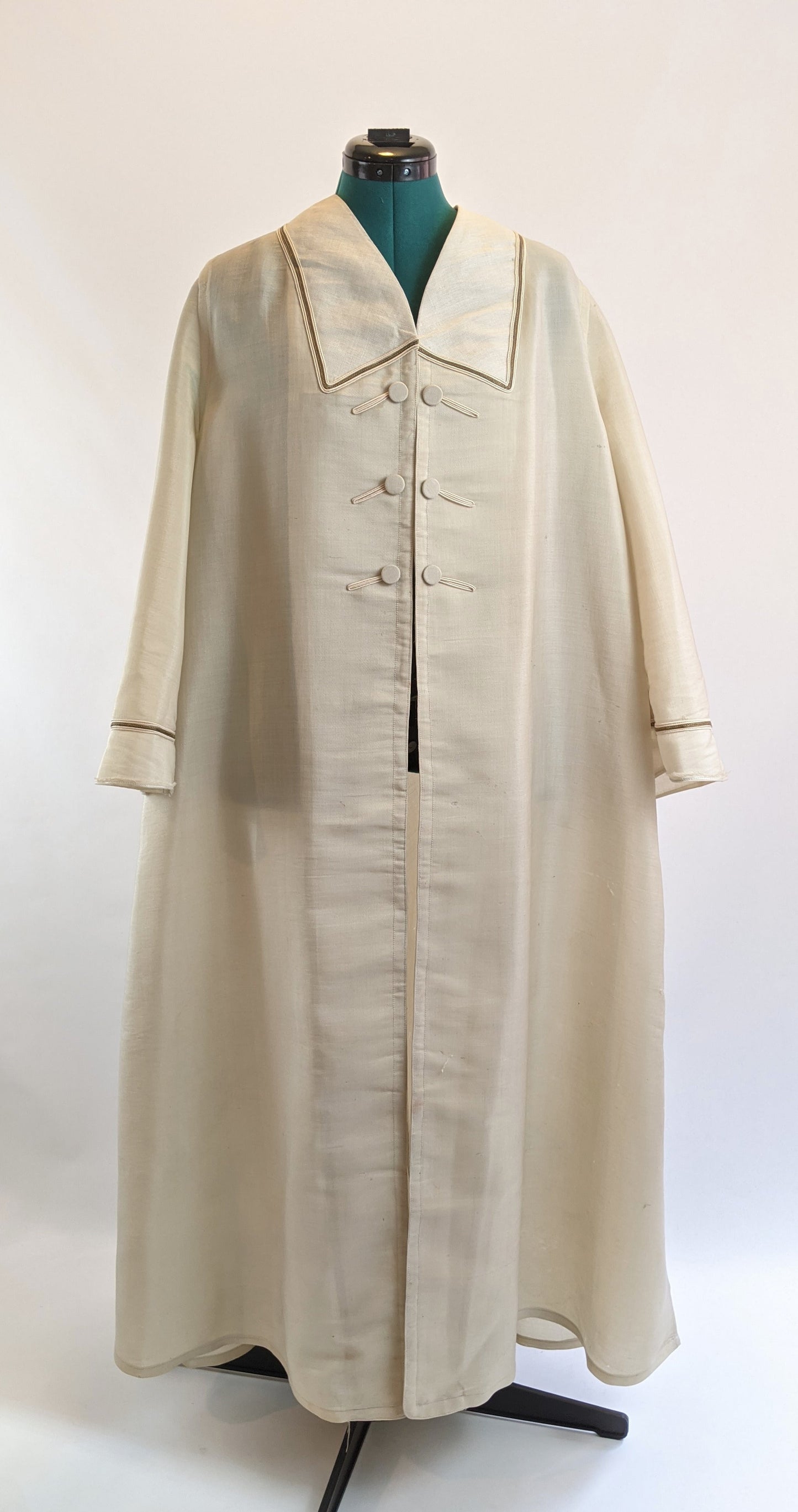 1890s Wool Traveling Duster | Approx Sz M-L
