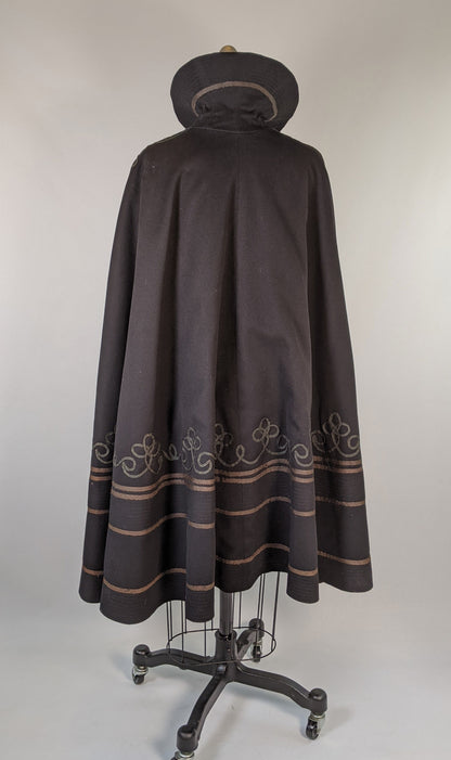 1890s Wool Cape