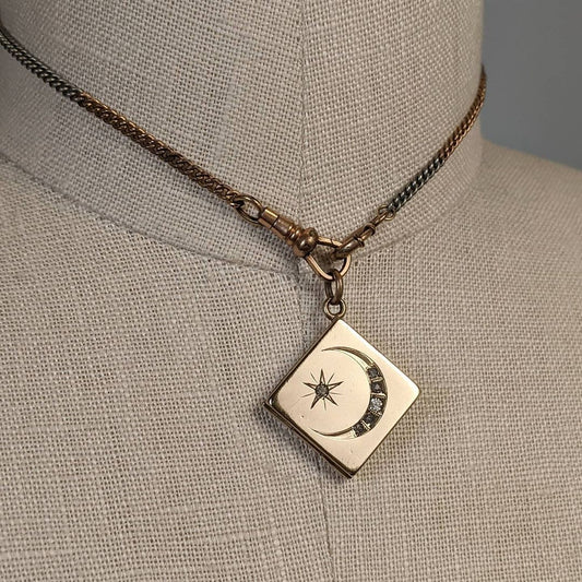 Victorian Celestial Locket