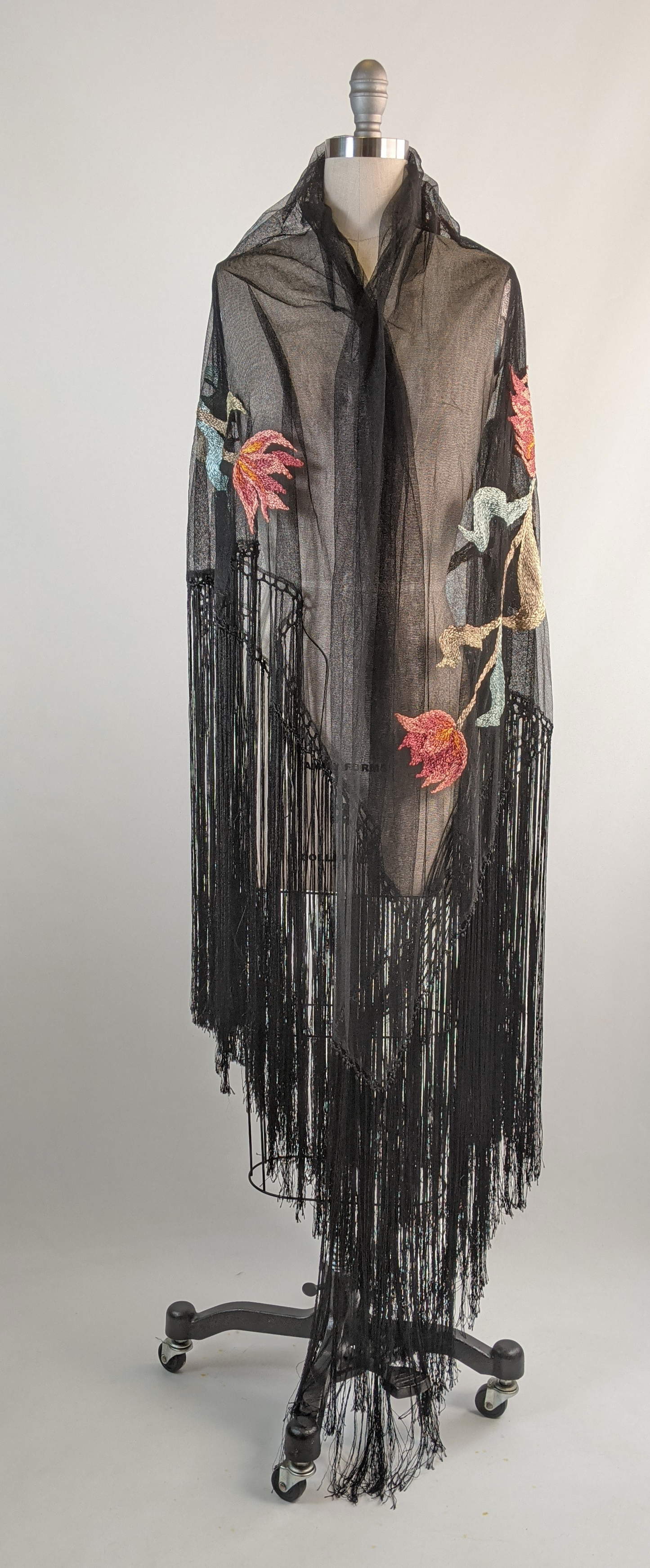 Art Nouveau Piano Shawl