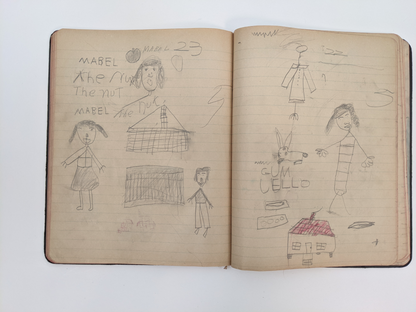 1920s Child's Notebook