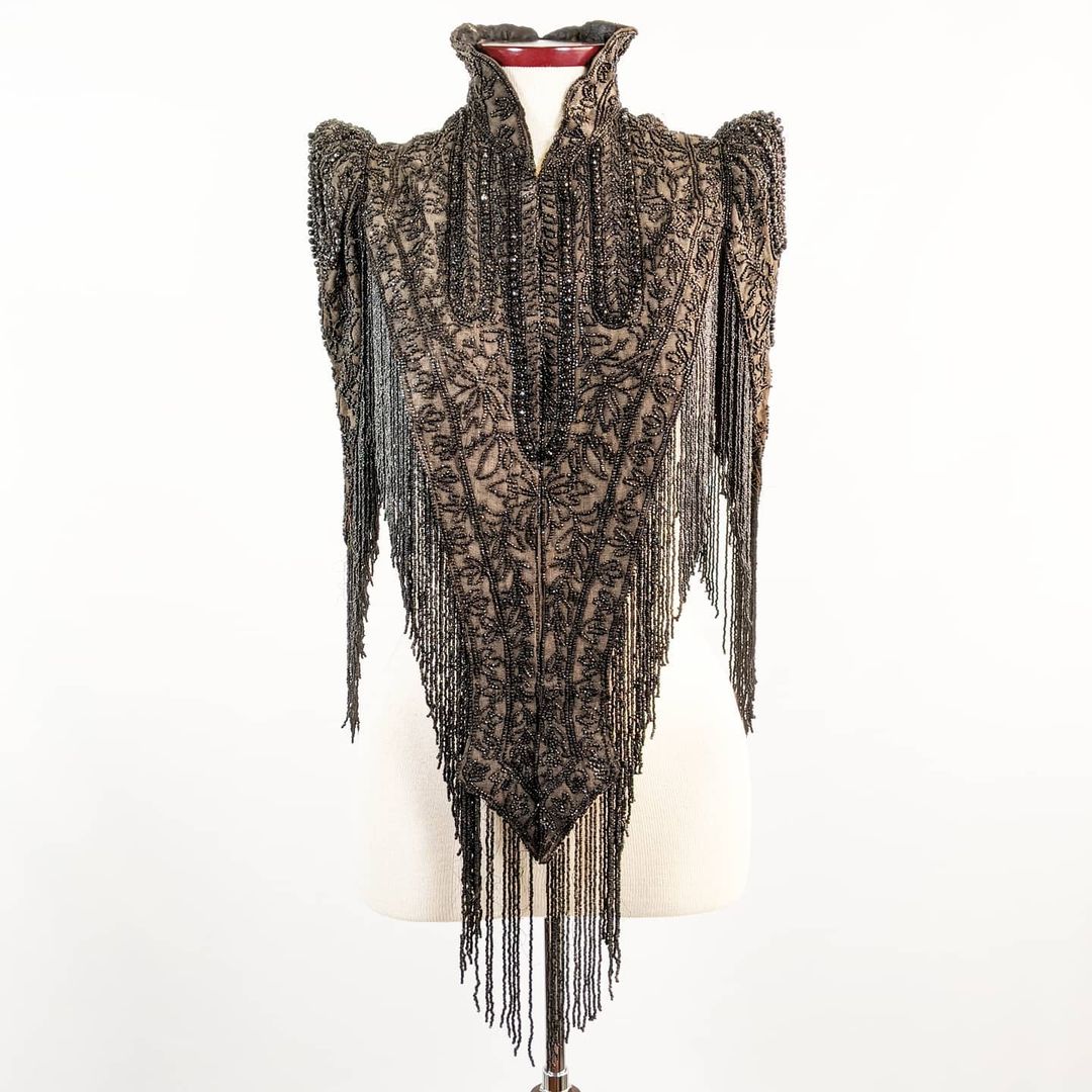1890s Beaded Mantle | Study/Display Only