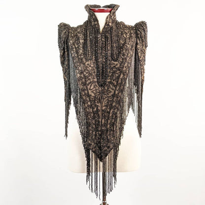 1890s Beaded Mantle | Study/Display Only