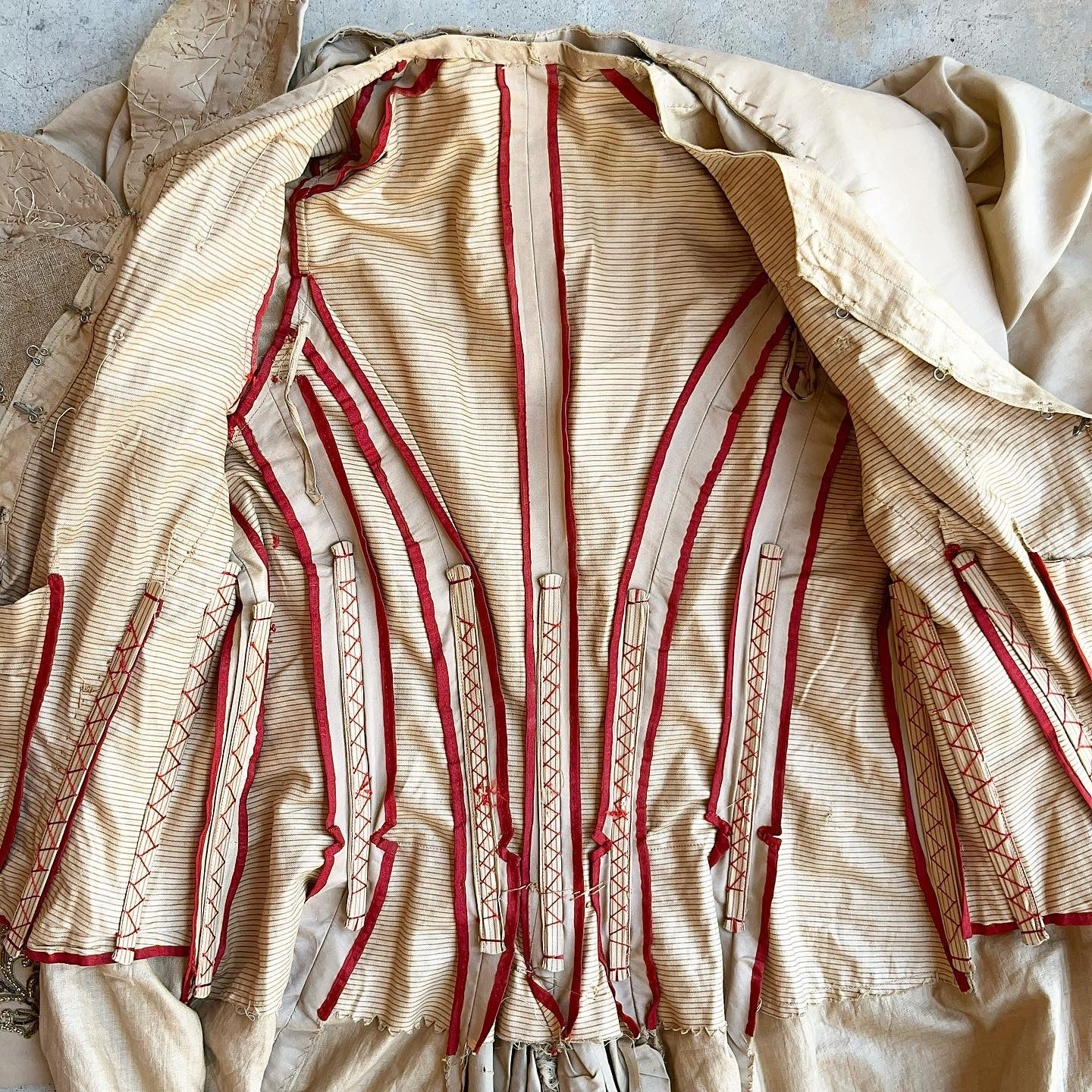 c. 1890s Silk Tea Gown