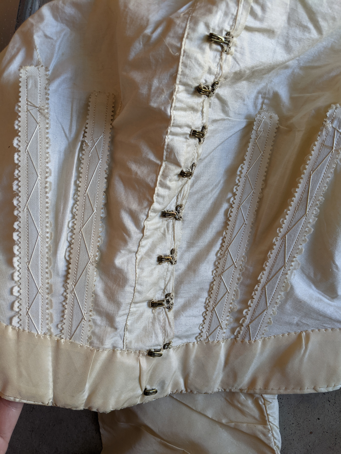 Wedding Gown c. 1899