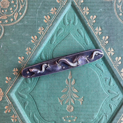RESERVED | Silver Snake Knife