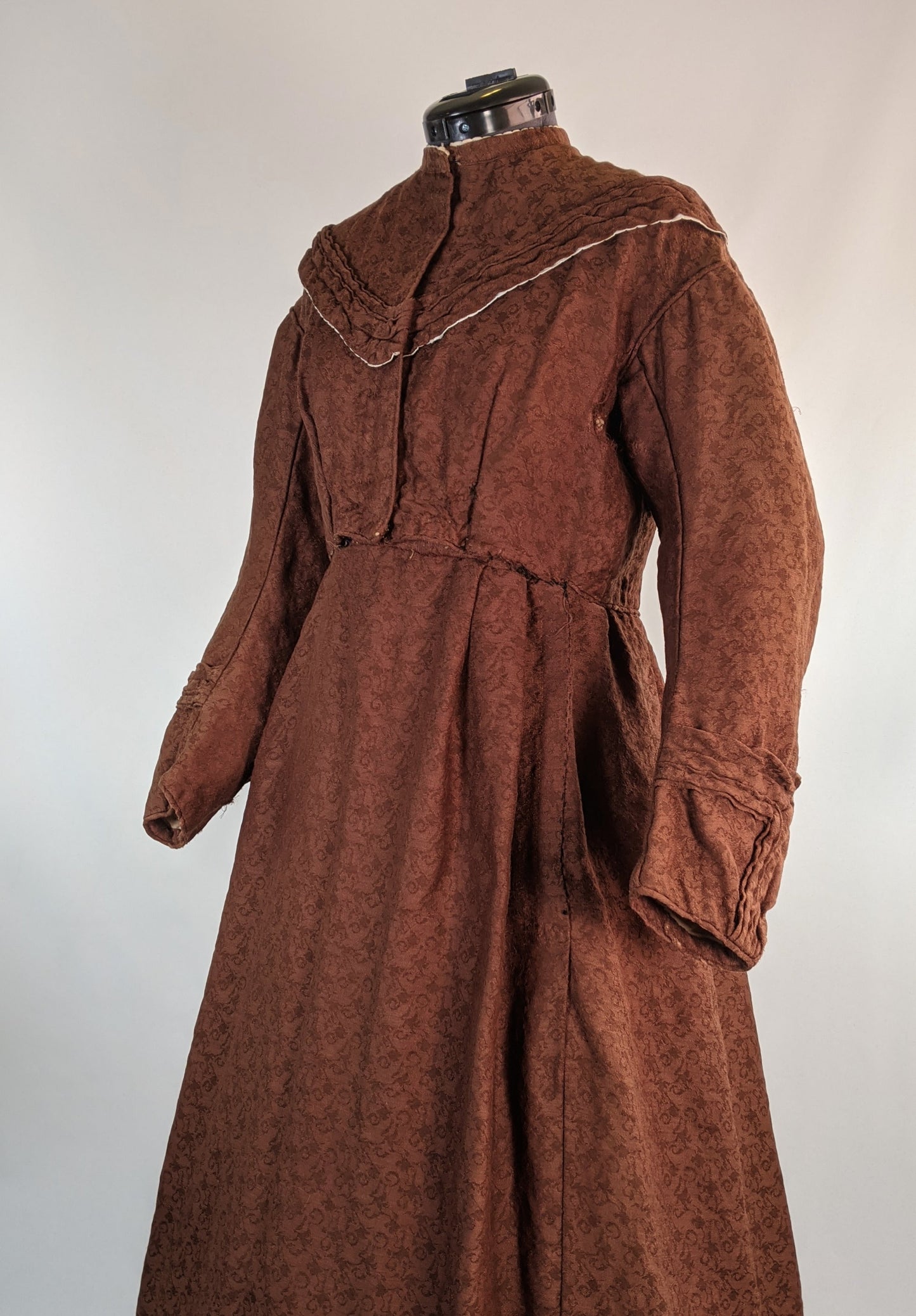 1850s-1860s Wool Dress