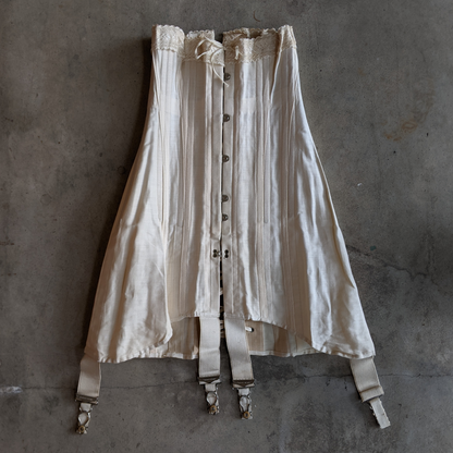 1910s Deadstock Corset - 19" - #1