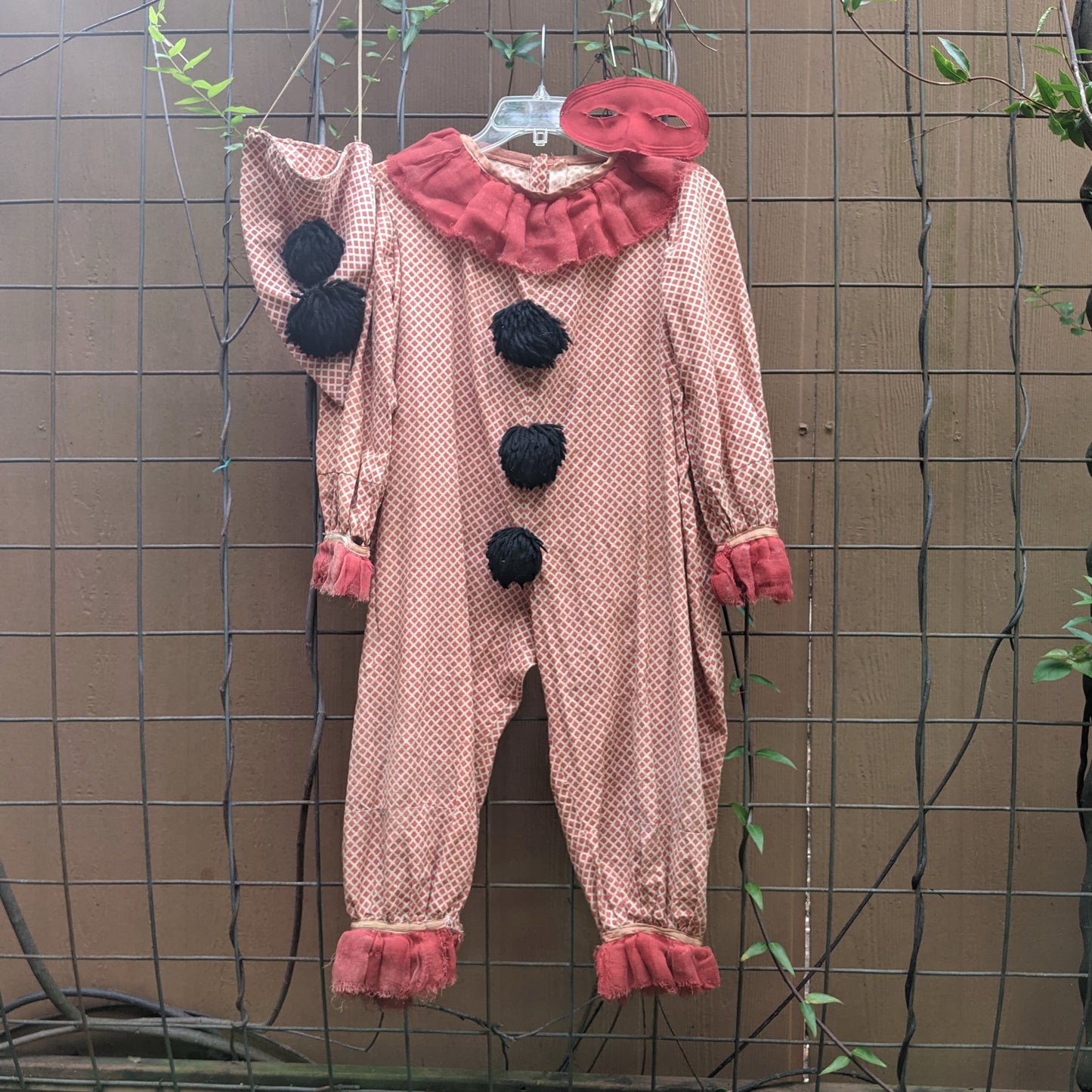1920s-1930s Child's Clown Costume