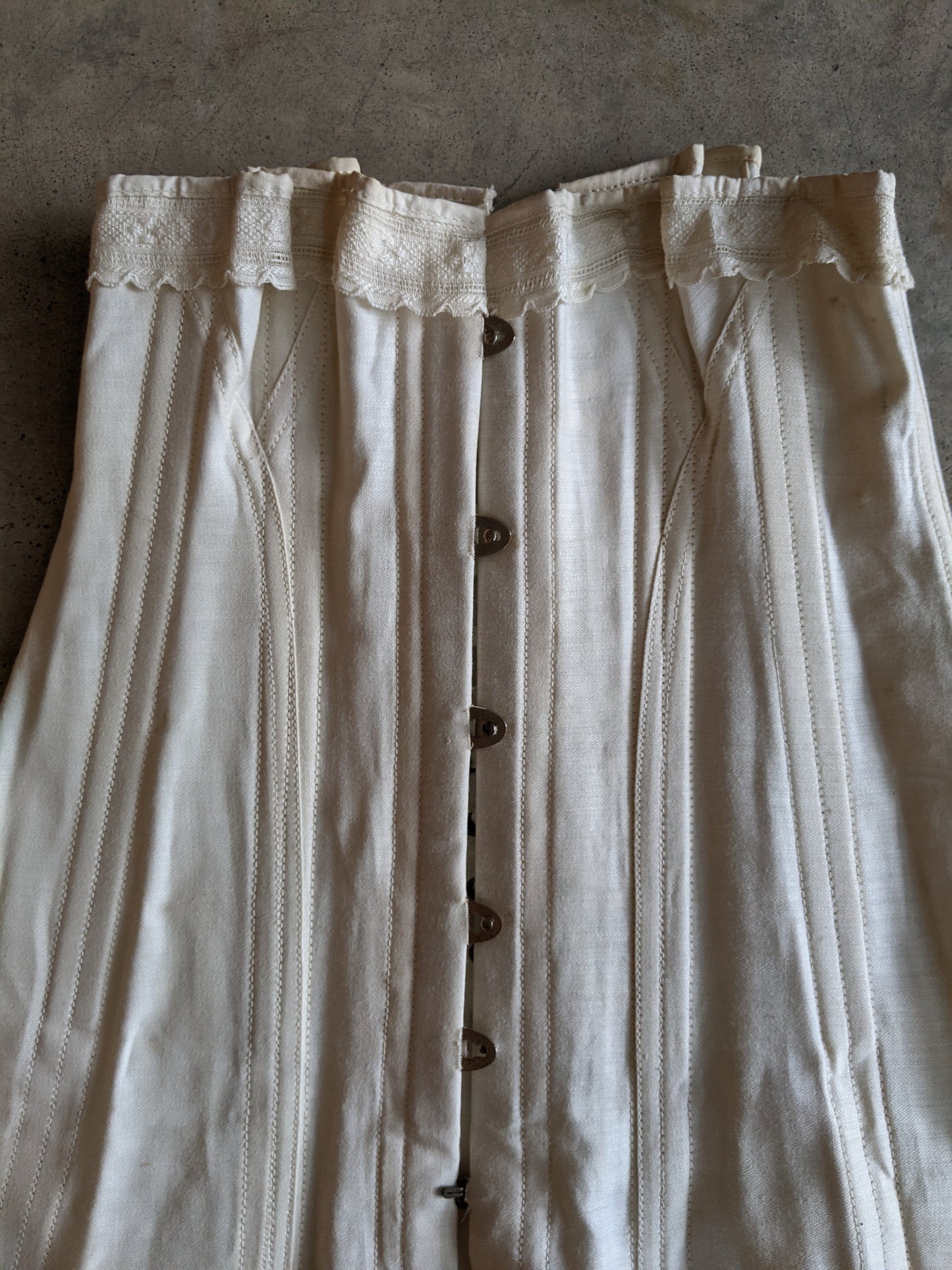 1910s Deadstock Corset - 22" - #6
