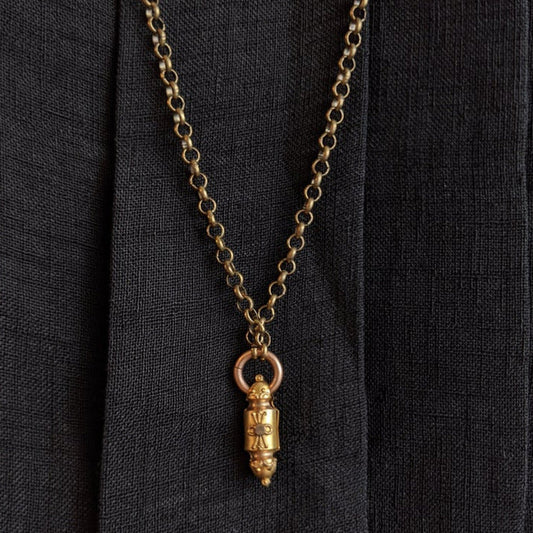 Victorian Etruscan Revival Belcher Chain