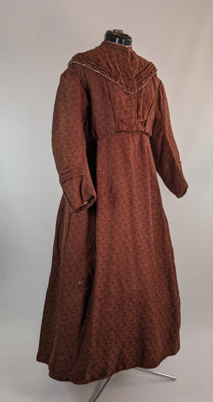 1850s-1860s Wool Dress