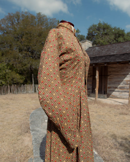 1880s Cotton Workwear Dress