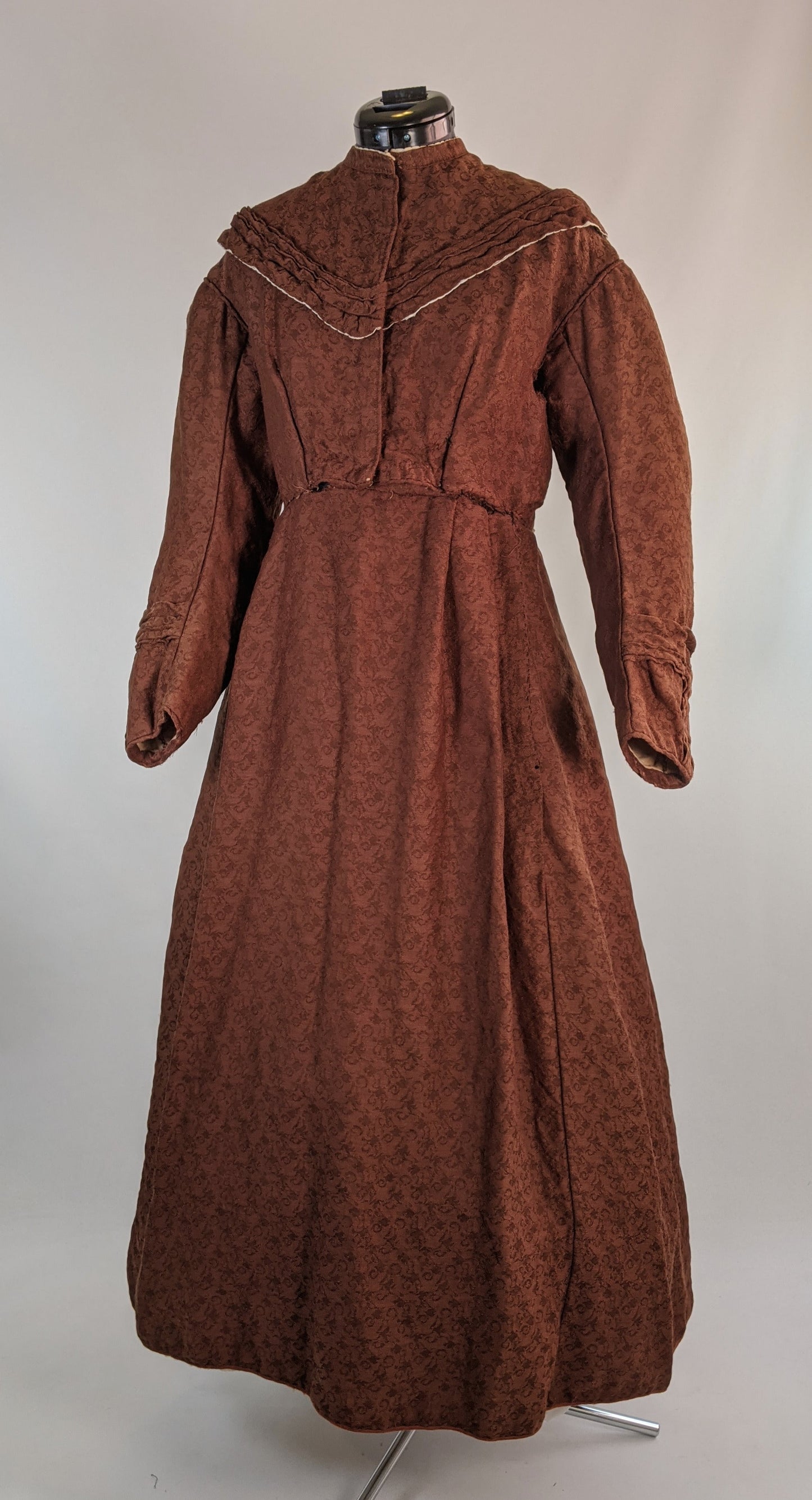 1850s-1860s Wool Dress