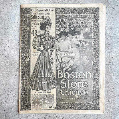 1908 Spring & Summer Catalog | Boston Store Chicago