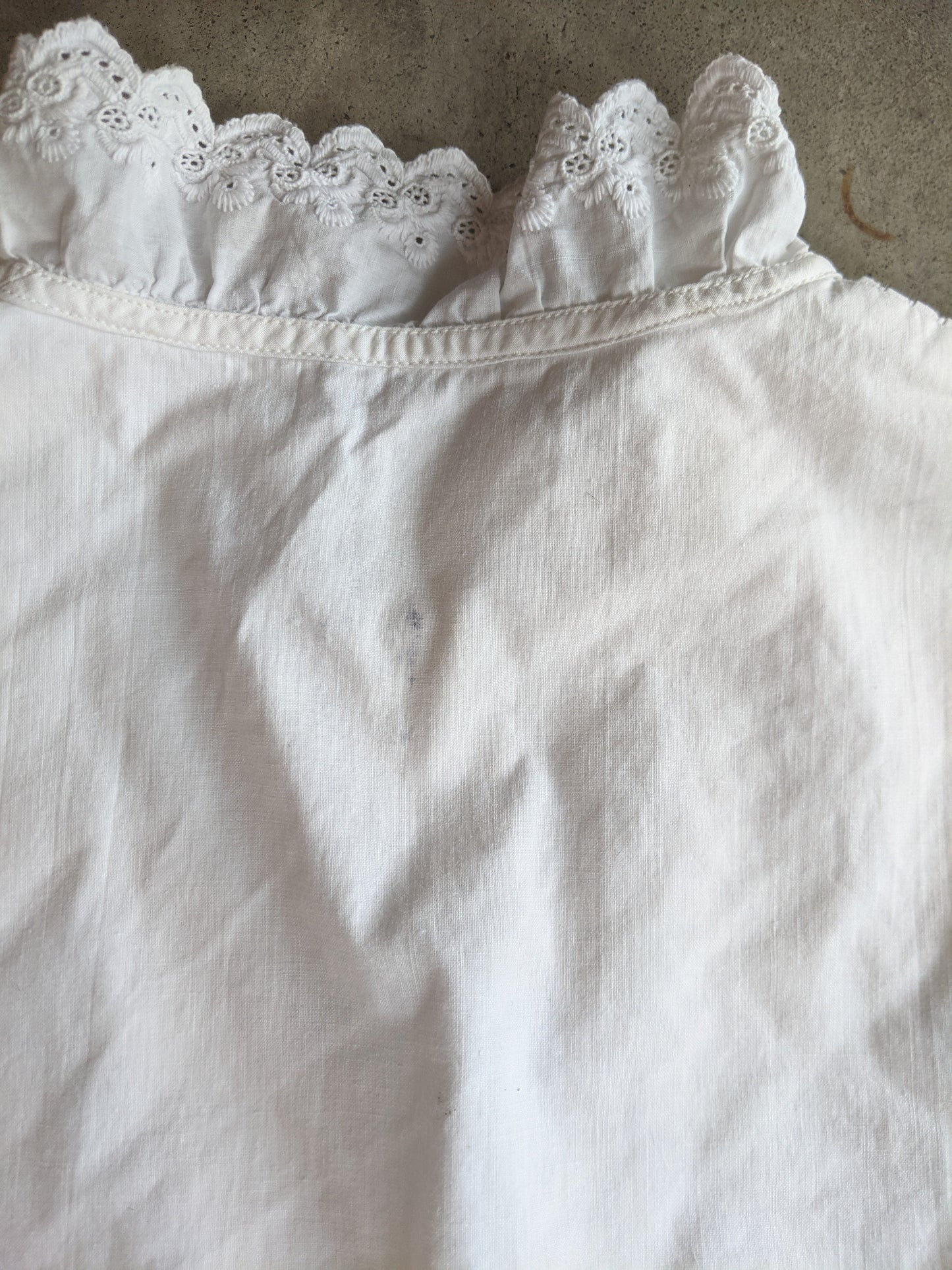 1880s Cotton Night Dress