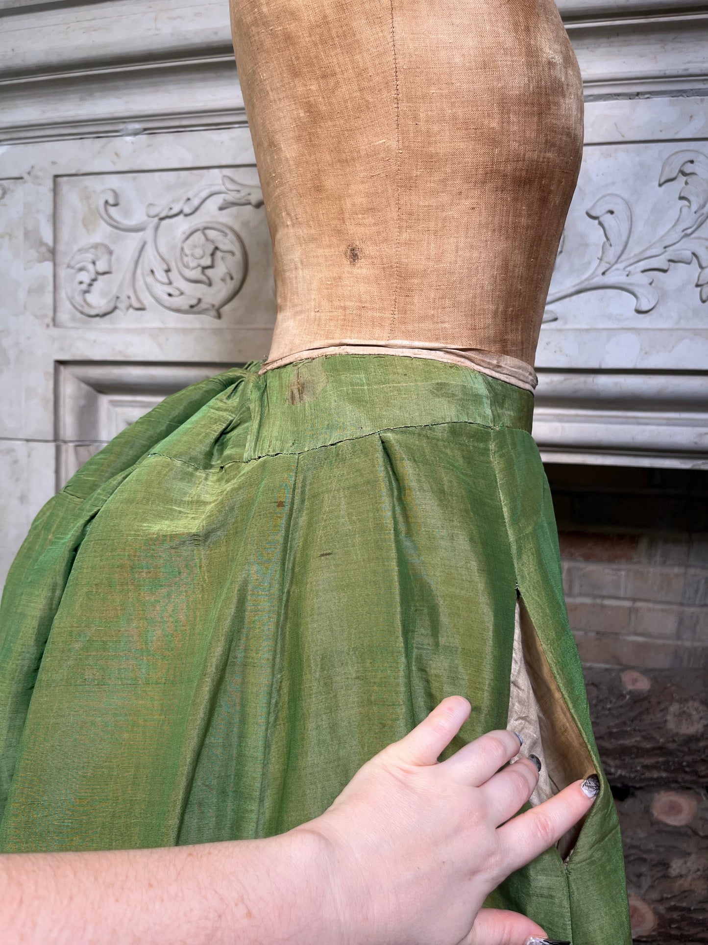 Reserved | Green Skirt c. 1860s