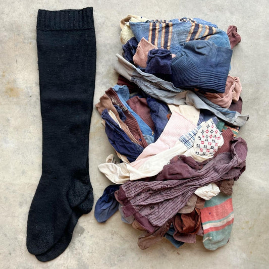 Vintage Stockings + Socks