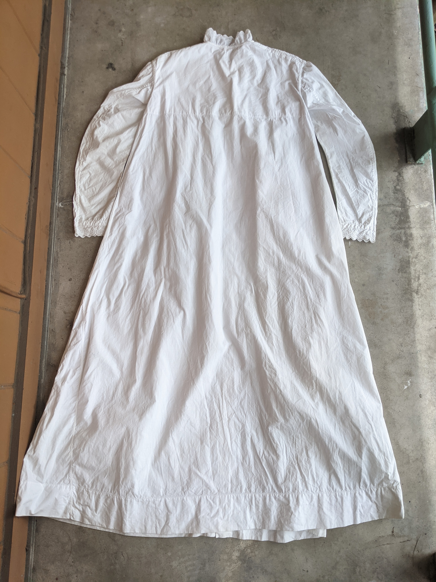 1880s Cotton Night Dress