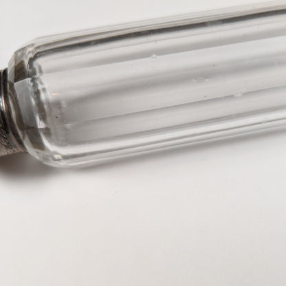 19th C Scottish Crystal Bottle "Dread God"