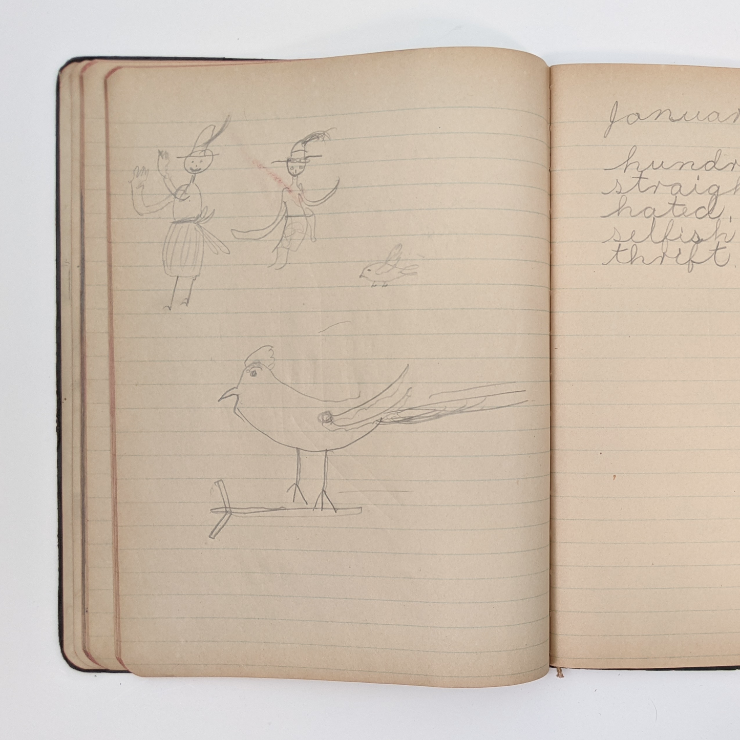 1920s Child's Notebook
