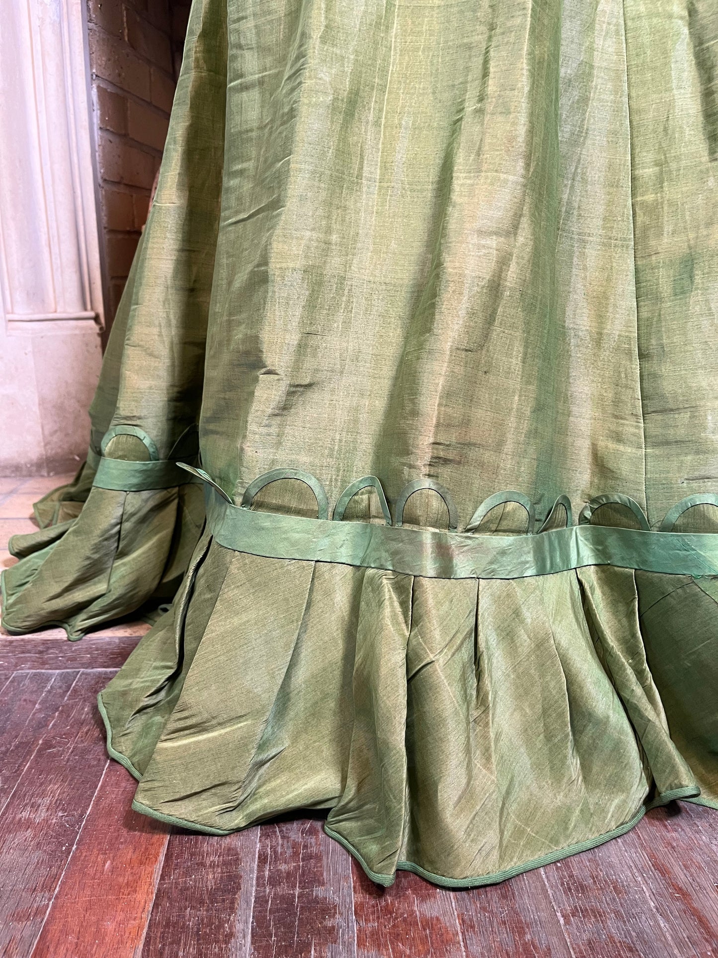 Reserved | Green Skirt c. 1860s