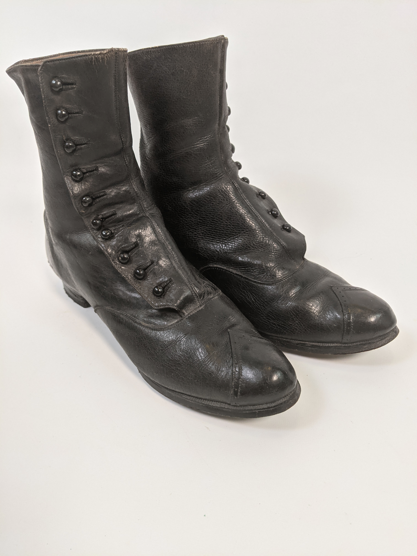1900s Side Button Boots | Approx Sz 7.5-8