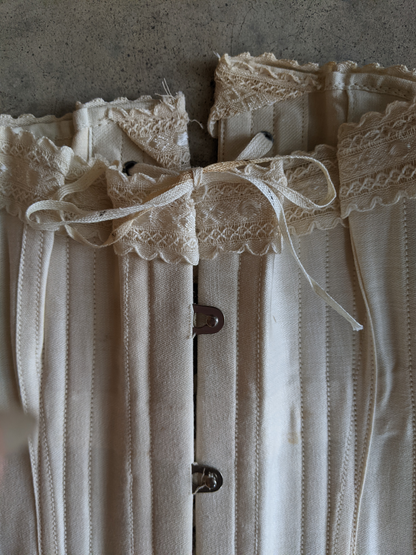 1910s Deadstock Corset - 21" - #7