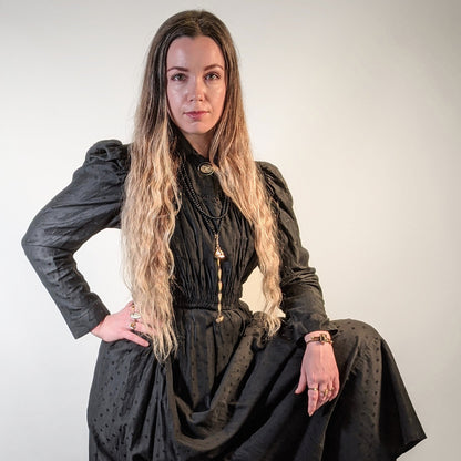 1890s Wrapper Dress