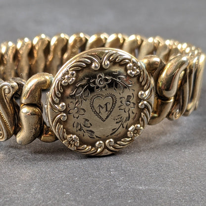 1940s Stretch Bracelet Locket