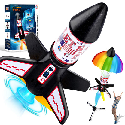 Rocket Launcher for Kids 8-12 Electric Powered Toy Launcher Motorized The Plug