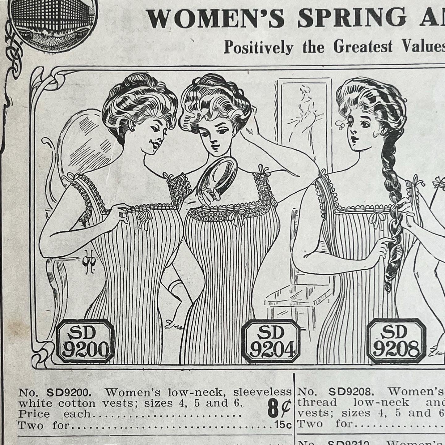 1908 Spring & Summer Catalog | Boston Store Chicago