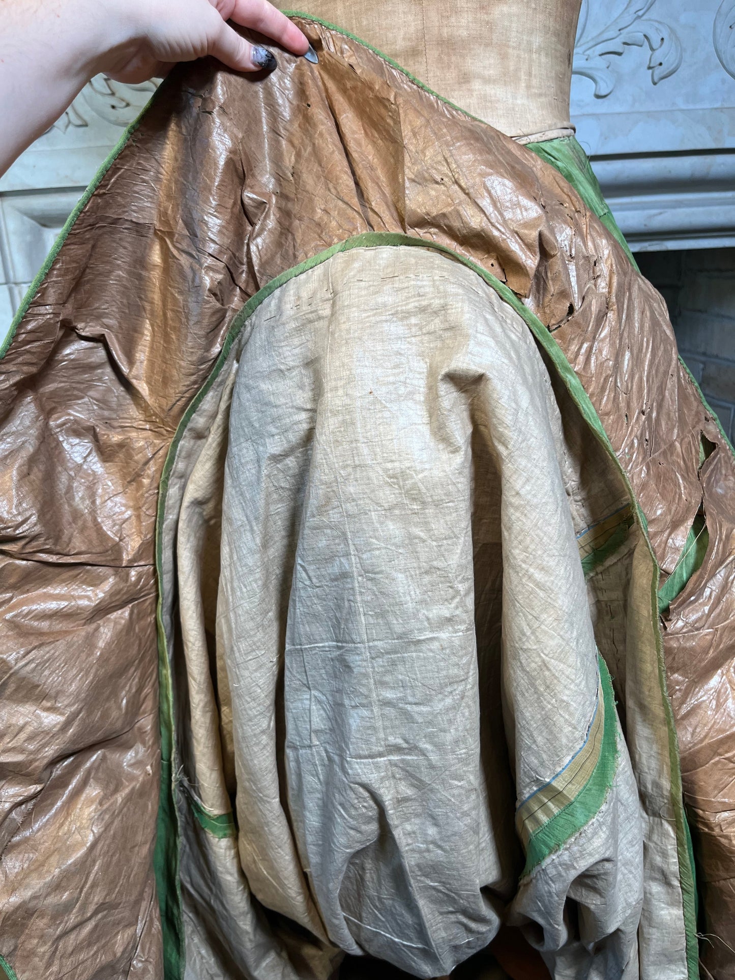 Reserved | Green Skirt c. 1860s