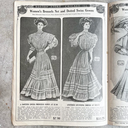 1908 Spring & Summer Catalog | Boston Store Chicago