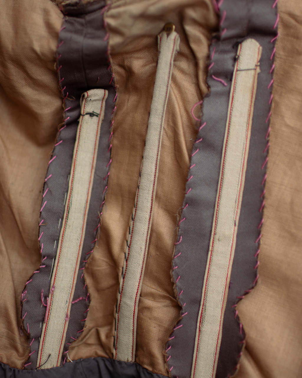 c. 1890s Belted Gigot Sleeve Bodice
