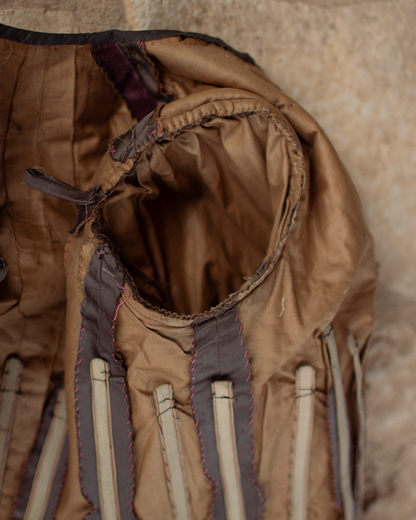 c. 1890s Belted Gigot Sleeve Bodice